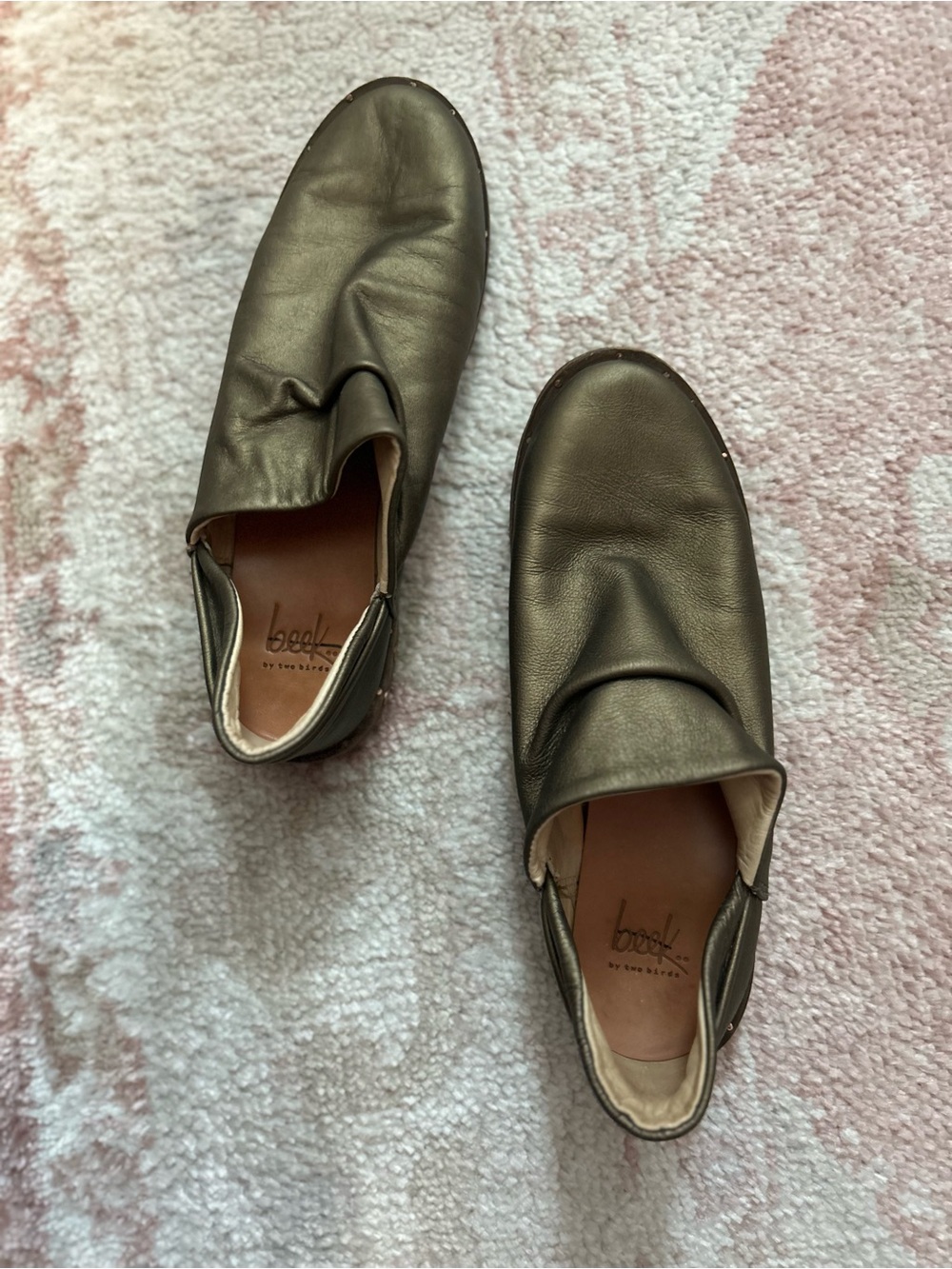 Beek Puffin Bronze Leather Shoes